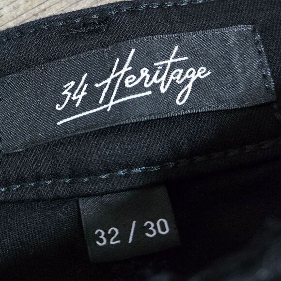 34 Heritage Charisma Relaxed Straight men's Jeans 32x30 - Picture 9 of 13